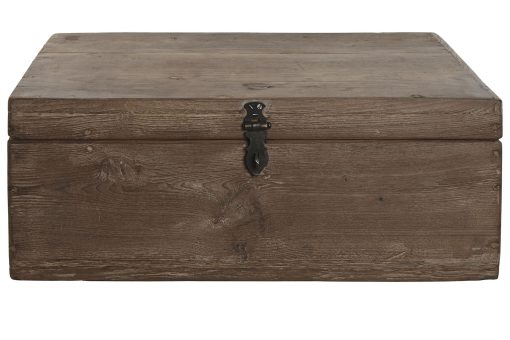 Cofre Madeira 46X31X31 Preto - Image 2