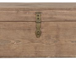 Cofre Madeira 89X54X54 Preto