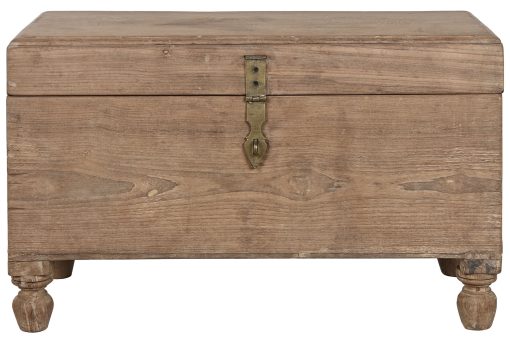Cofre Madeira 89X54X54 Preto