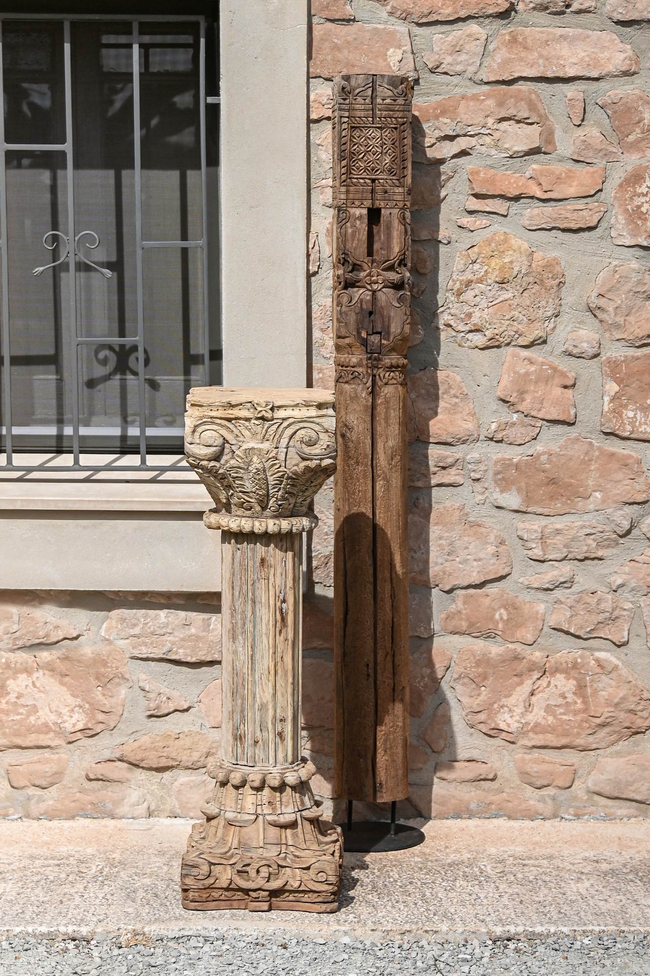 Coluna 22X22X176 Castanho - Image 3