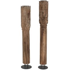 Coluna 22X22X176 Castanho