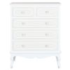 Cómoda Mdf Madeira 80X42X105 Branco