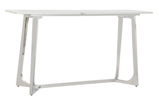Consola Aço M Rmore 150X45X80 Prateado - Image 2