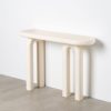 Consola Lacado Creme Mdf- Entrada 120 X 35 X 80 Cm