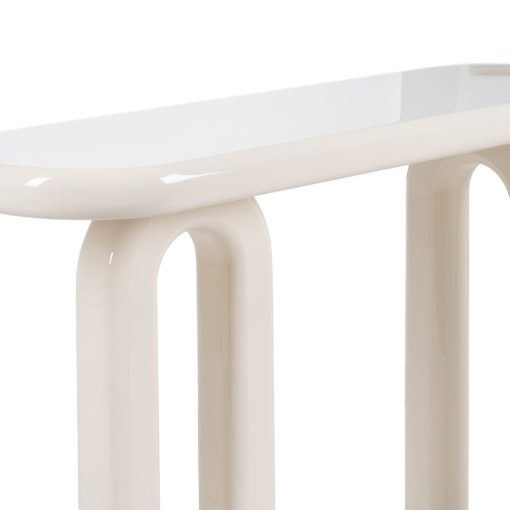 Consola Lacado Creme Mdf- Entrada 120 X 35 X 80 Cm - Image 5