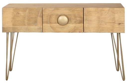 Consola Manga Metal 120X38X76 Mandala Natural - Image 2