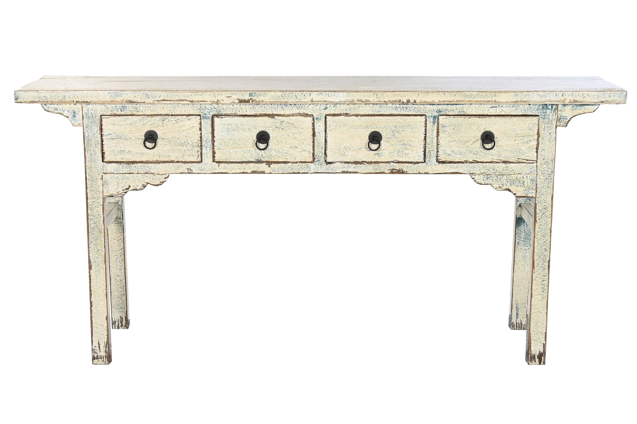 Consola Olmo Macizo 178X38X85 Lacado Bicolor - Image 2