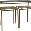 Consola Set 3 Metal Alum Nio 109
