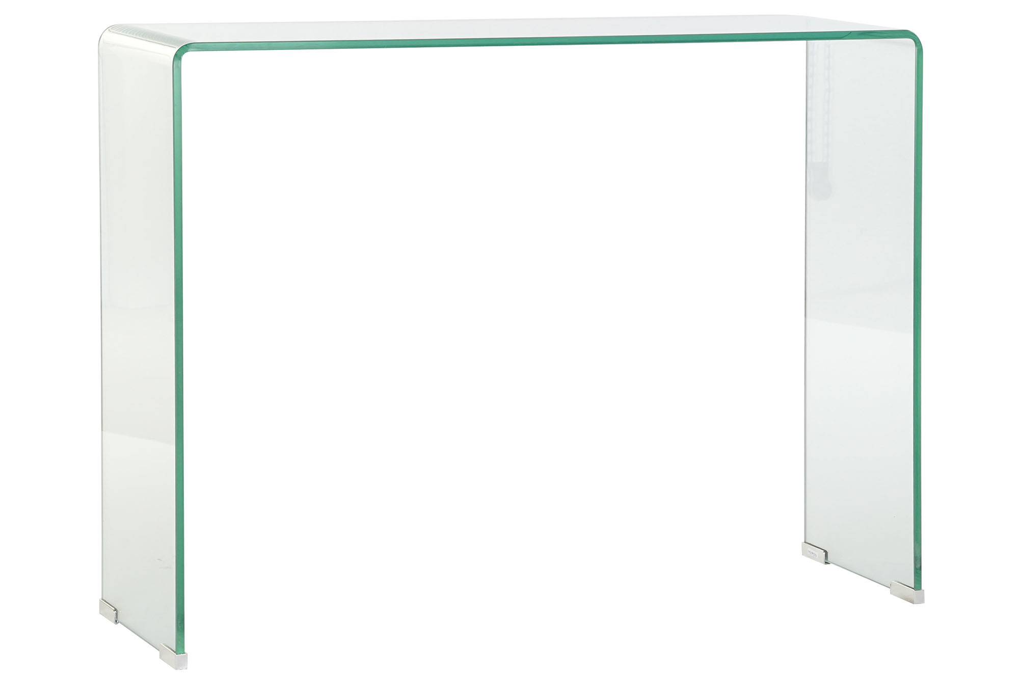 Consola Vidro 100X28X75 Temperado Transparente (2 Unidades)