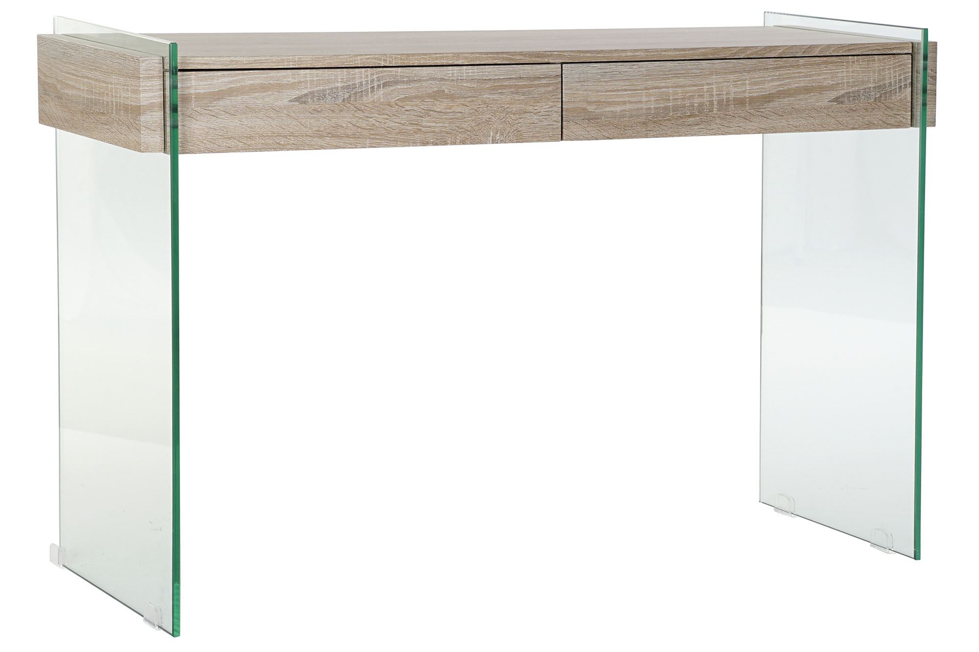 Consola Vidro Mdf 120X40X76 12Mm Temperado Natural - Image 2