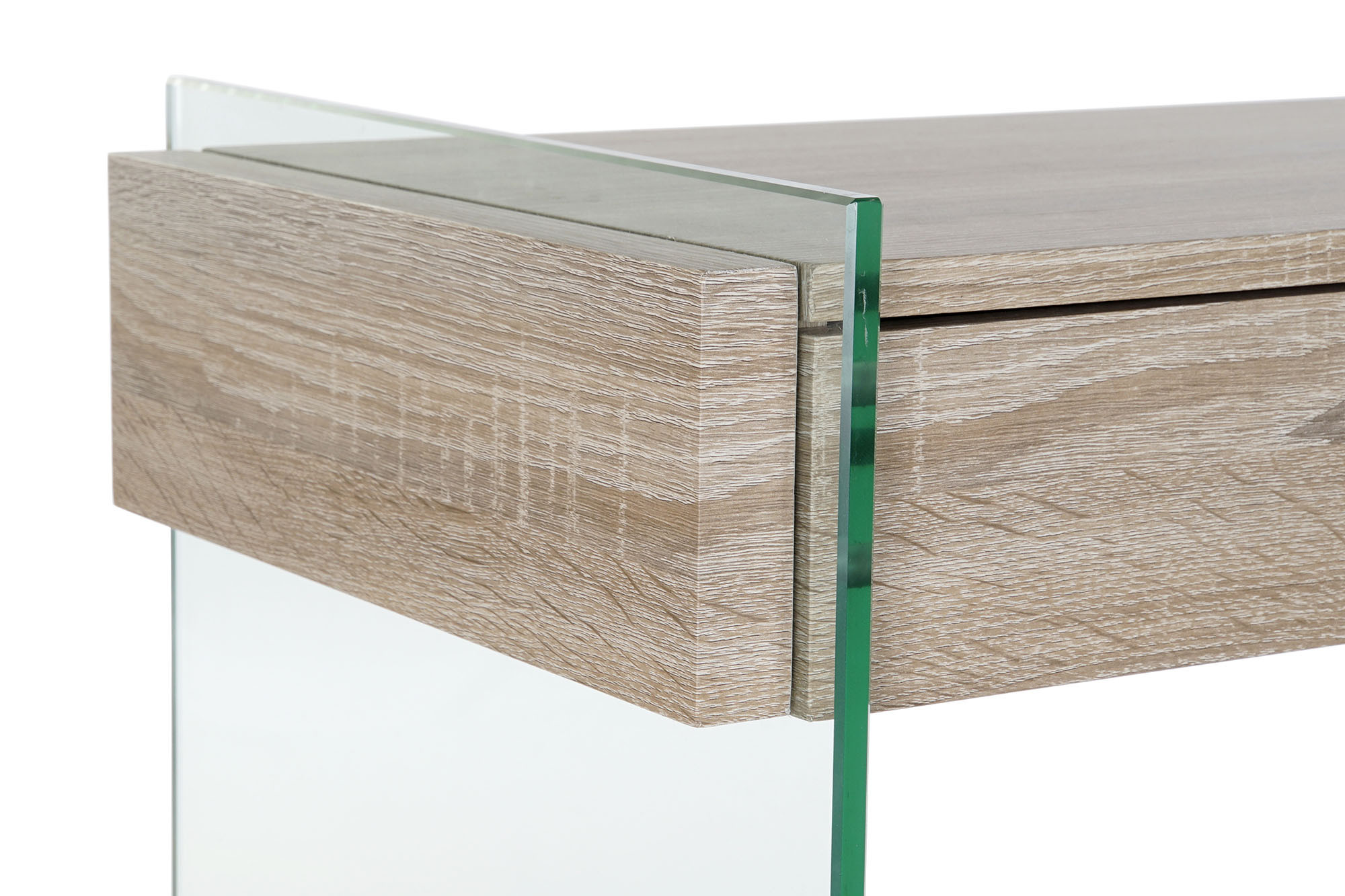 Consola Vidro Mdf 120X40X76 12Mm Temperado Natural - Image 4