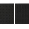 Decoraçao De Parede Mdf 80X5X80 Preto (2 Unidades)