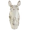 Decoraçao De Parede Resina 58X25X43 Cavalo Decapé