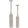 Decoraçao De Parede Set 2 Madeira Entalhada 14X4X1 (2 Unidades)