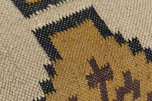 Descansa-Pés Lã Algod O 80X80X42 Kilim - Image 7