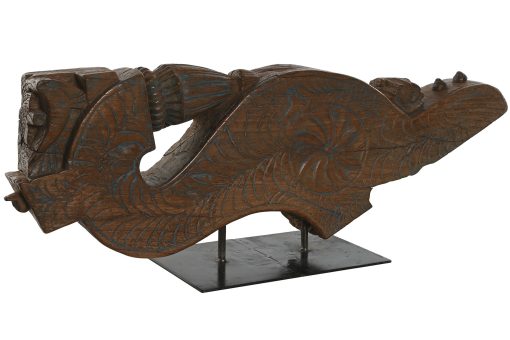 Escultura Madeira 80X15X35