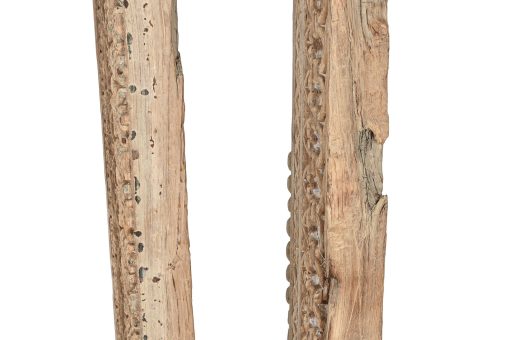 Escultura Madeira Entalhada 25X15X147 - Image 6