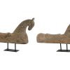 Escultura Madeira Entalhada 70X15X45