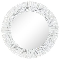 Alternative view of Espelho Madeira 120X5X120 Branco