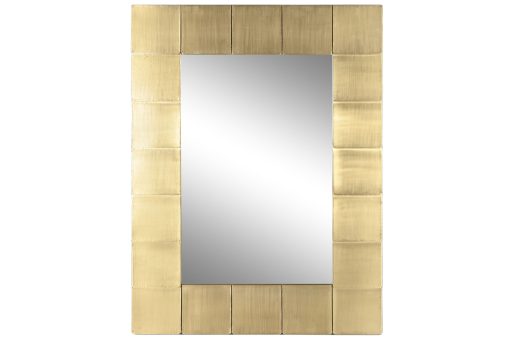 Espelho Madeira Bronze 117X3X87 Dourado - Image 2