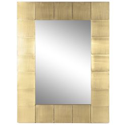 Espelho Madeira Bronze 117X3X87 Dourado