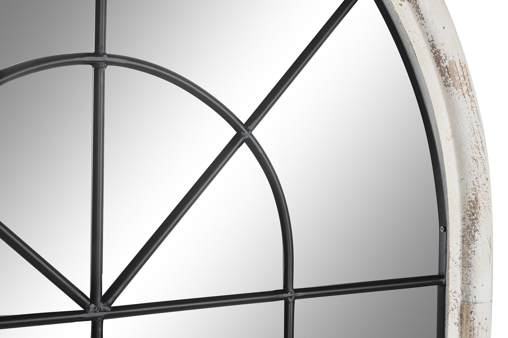 Espelho Madeira Metal 87X4,5X169 Janela - Image 3