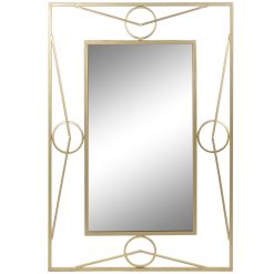 Espelho Metal Espelho 71X3X92 Dourado