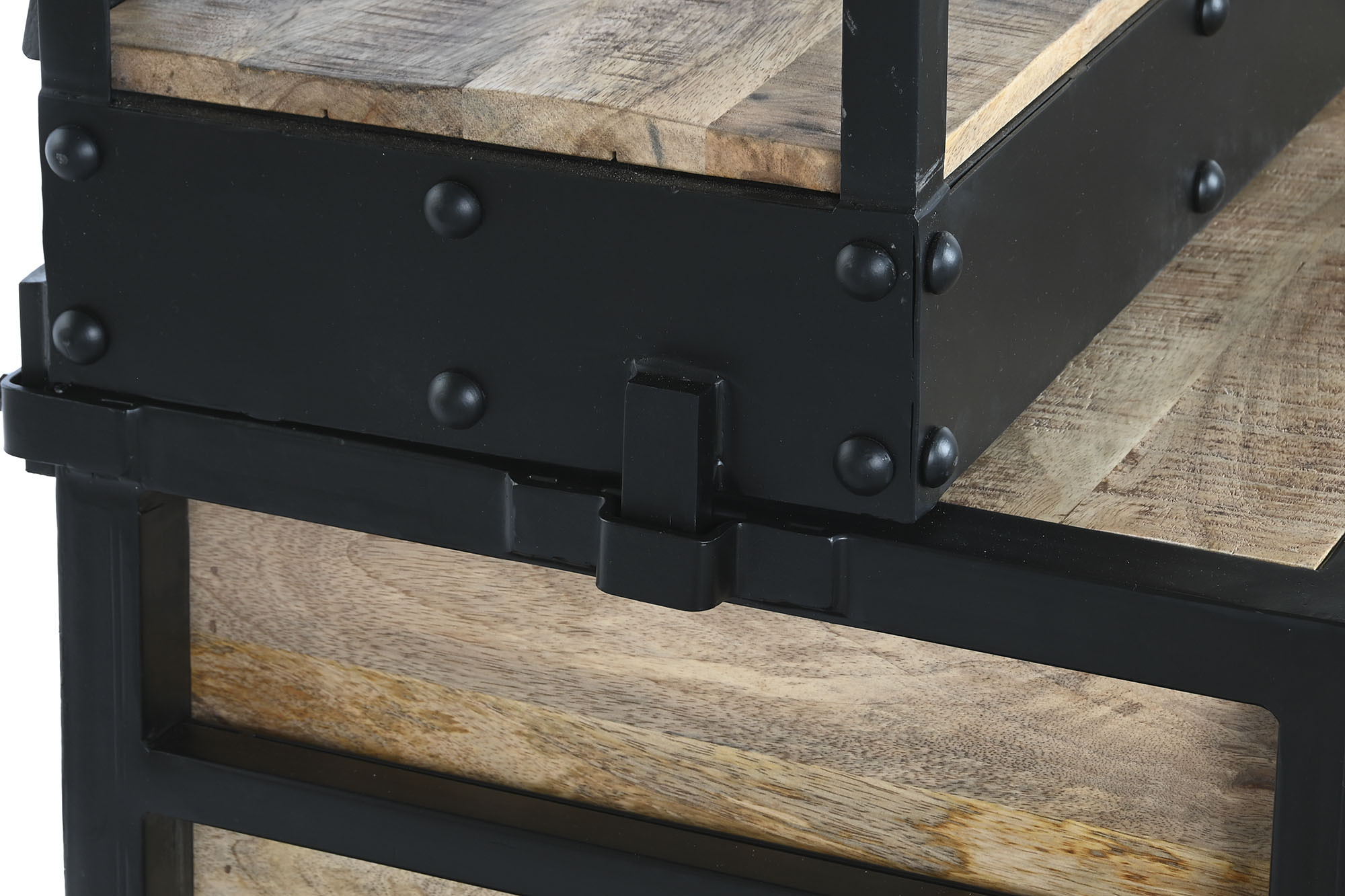 Estante Metal Manga 75X47X220 77,00 Escada Natural - Image 6