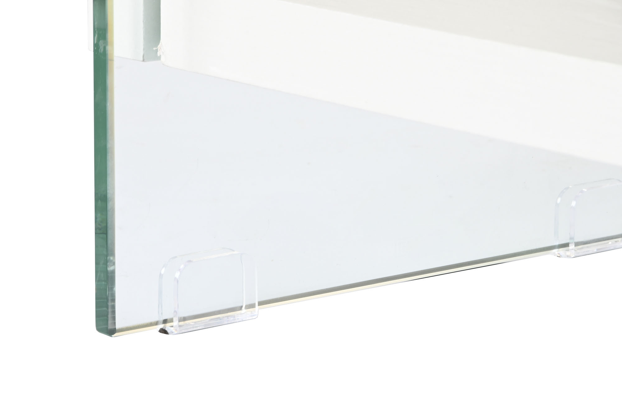 Estante Vidro Mdf 90X35X180 Temperado Branco - Image 3