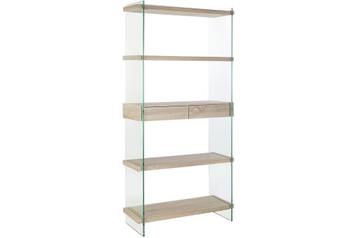 Estante Vidro Mdf 90X35X180 Temperado Natural - Image 2