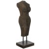 Figura Cimento 40X35X120 Cinzento Escuro
