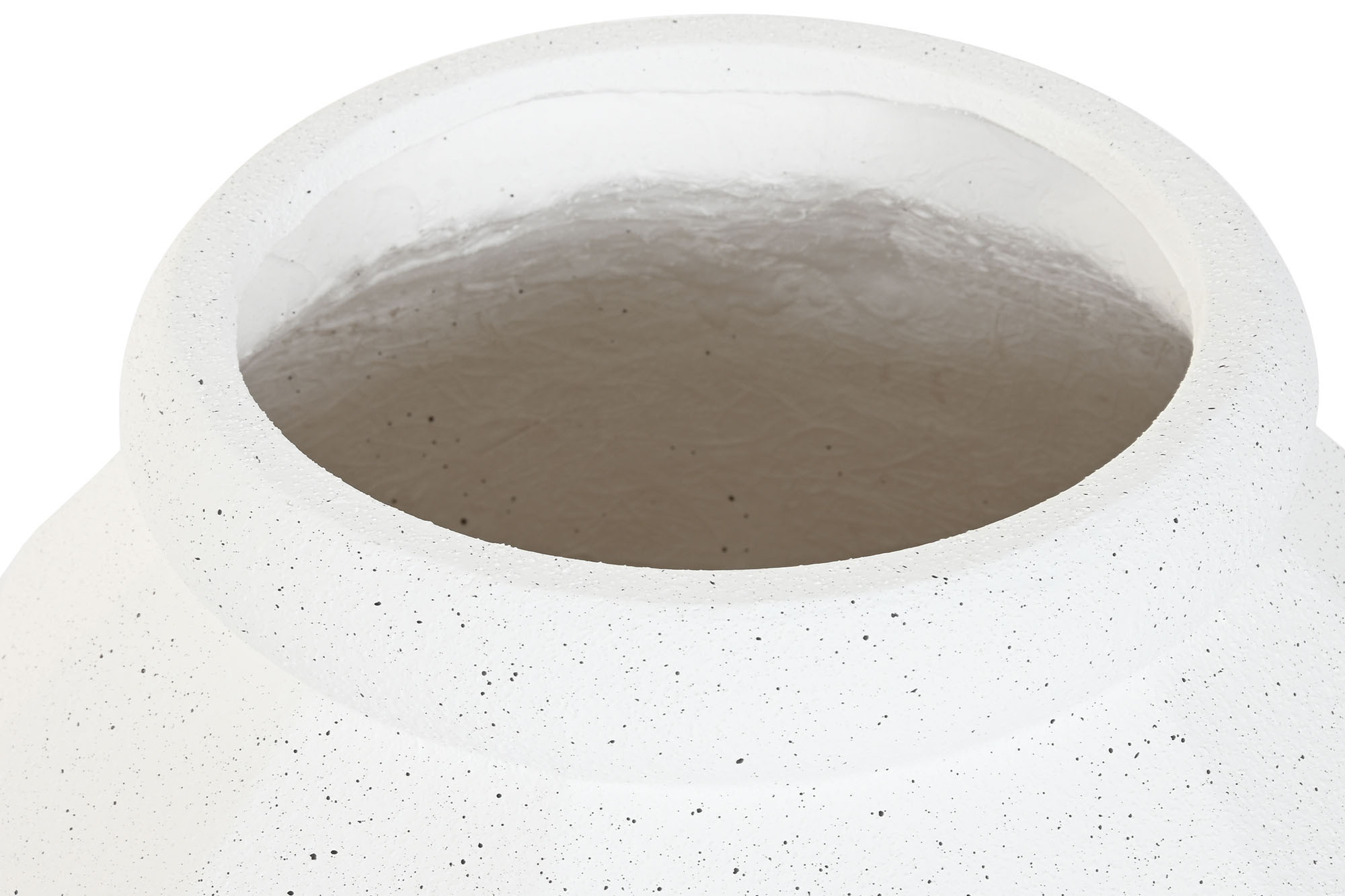 Floreiro Magnésia 43X43X80 Rugoso Blanco Roto - Image 3