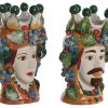 Floreiro Porcelana 20X20X29 2 Mod. (2 Unidades)