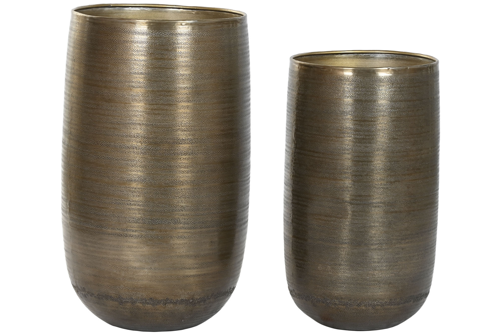 Floreiro Set 2 Alumínio 34,5X36X63 Envelhecido - Image 3