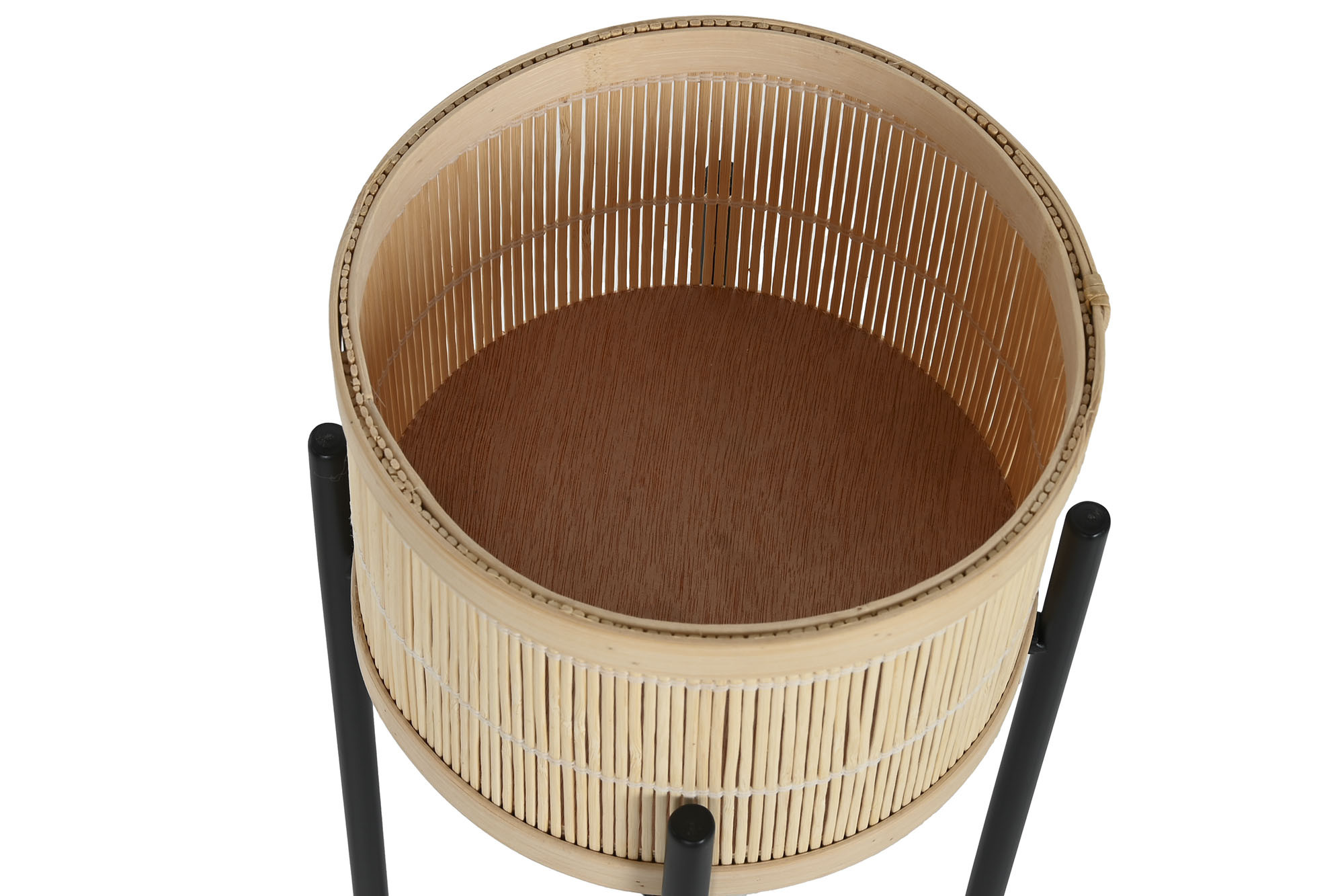 Floreiro Set 3 Bambu Metal 31X28X103 (2 Unidades) - Image 6