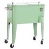 Frigorífico Aço Pp 74X43X80 Menta Verde