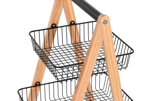 Fruteira Pinheiro Aøo 48X32X79 Carro Preto - Image 3