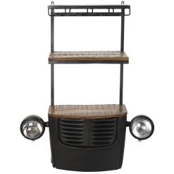 Garrafeira Ferro Ac Cia 83X30X104 Parede