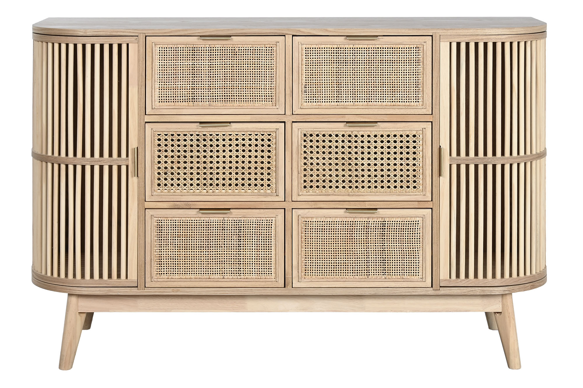 Gaveteiro Abeto Rattan 120X40X80 Natural - Image 3
