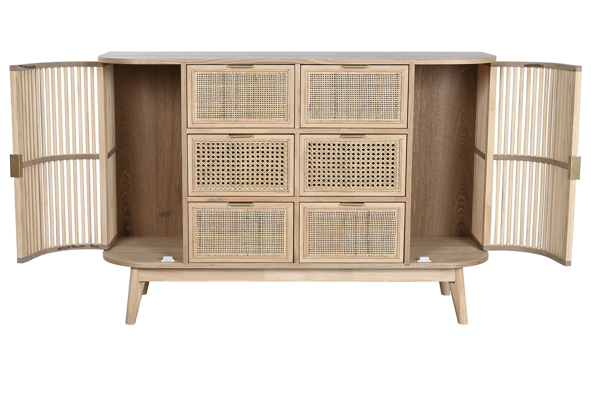 Gaveteiro Abeto Rattan 120X40X80 Natural - Image 6