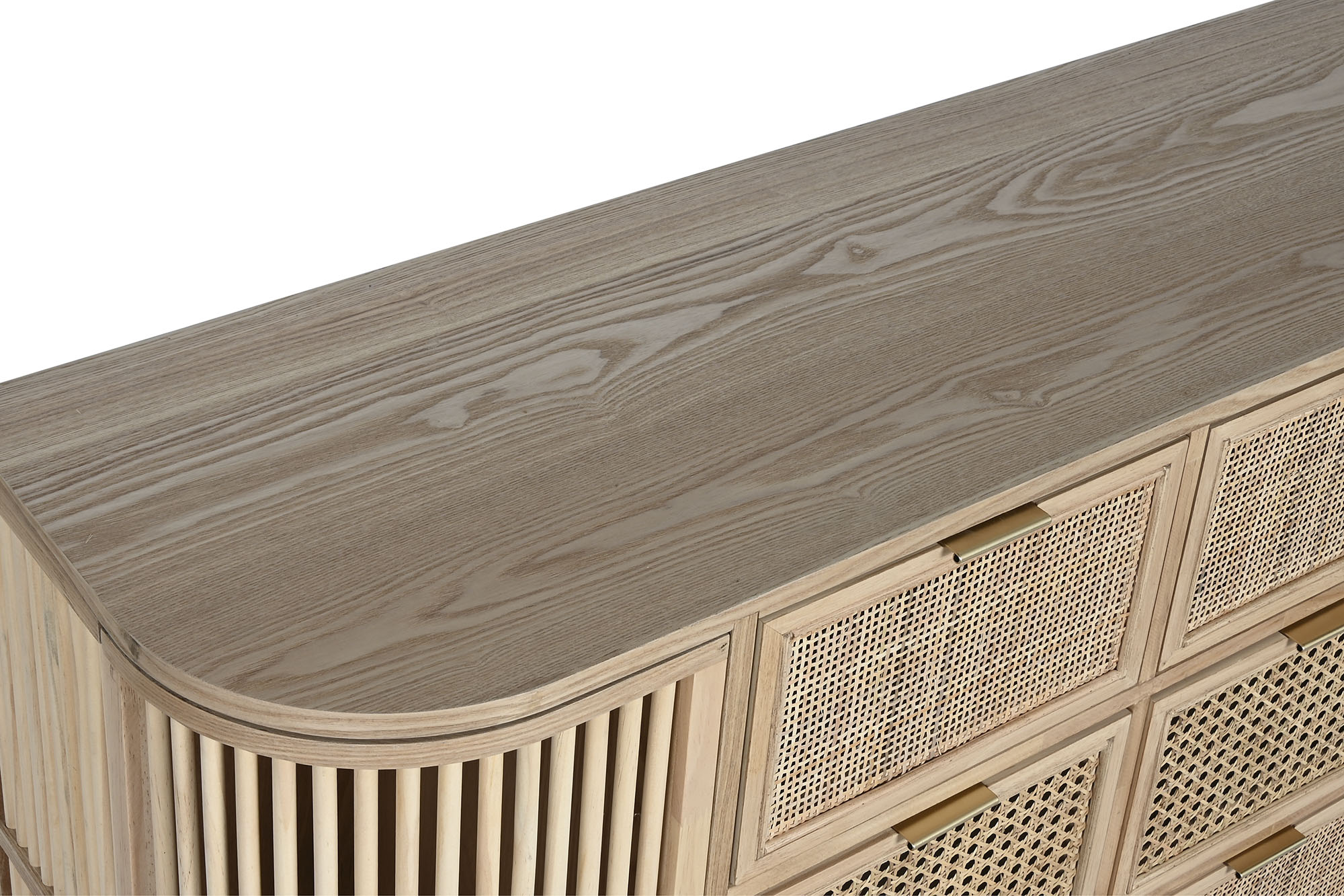 Gaveteiro Abeto Rattan 120X40X80 Natural - Image 7