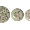 Loiça Set 18 Porcelana 27X27X3 Verde (2 Unidades)
