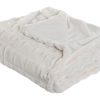 Manta Poliéster 220X240X1 800 Gsm Cama Crudo (2 Unidades)