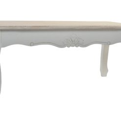 Mesa Auxiliar Abeto 120X60X50 Natural Branco
