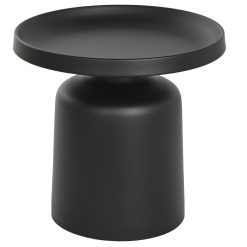 Mesa Auxiliar Metal 50X50X47 Preto (2 Unidades)