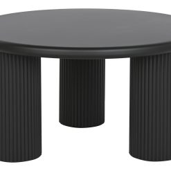 Mesa Auxiliar Metal 75X75X40 Preto
