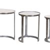 Mesa Auxiliar Set 3 M Rmore Alum Nio 45