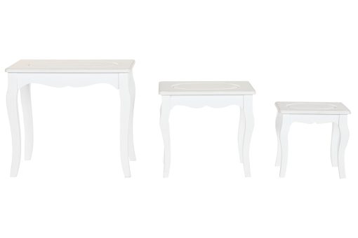 Mesa Auxiliar Set 3 Mdf Madeira 53X35X47 - Image 2