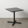Mesa De Apoio Dobrável Antracite Aço 70 X 70 X 74 Cm