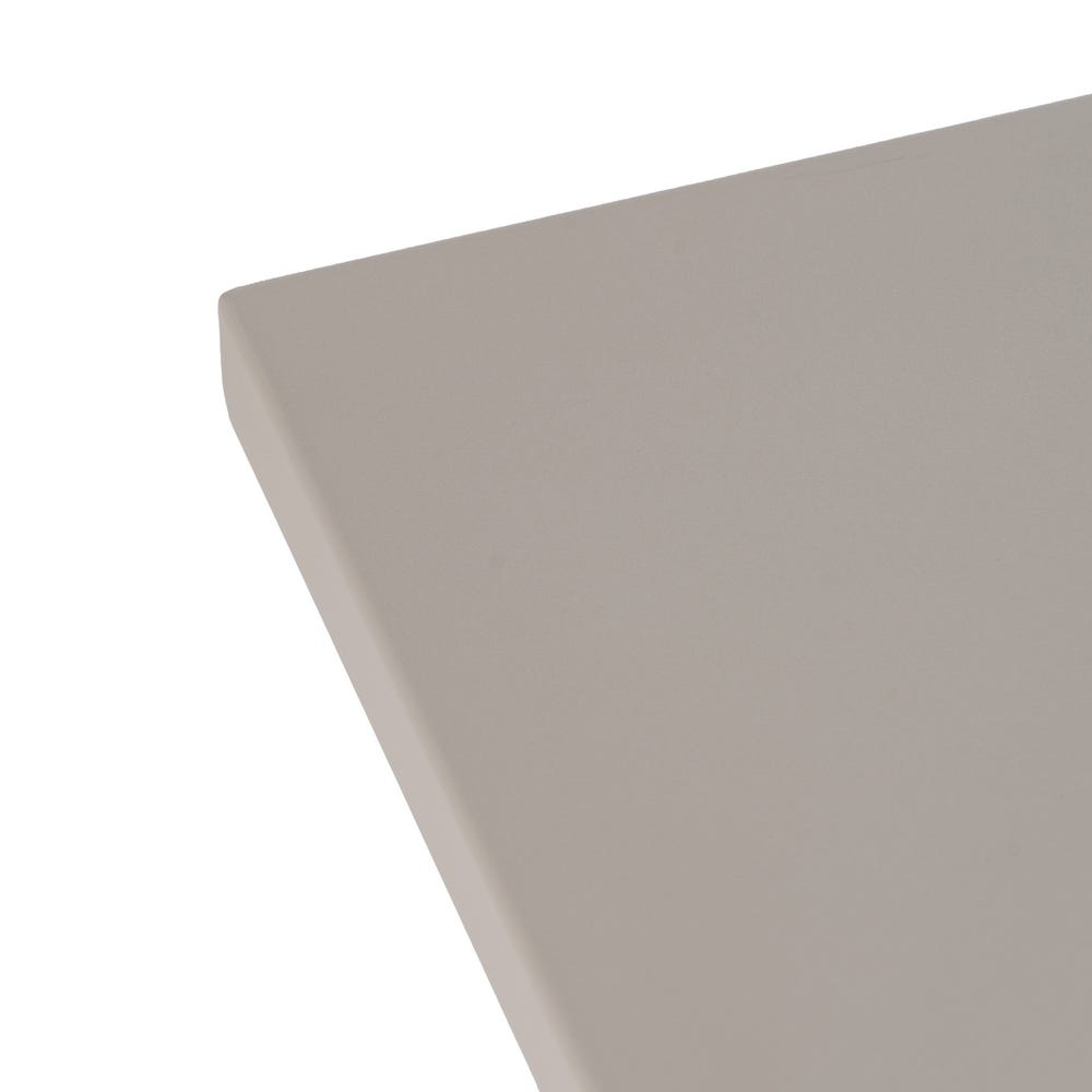 Mesa De Apoio Dobrável Taupe Old Aço 70 X 70 X 74 Cm - Image 6